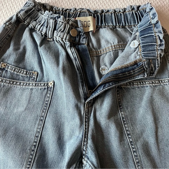 BDG Urban Outfitters Carpenter High Rise Wide Leg Light Wash Size‎ XS - Picture 8 of 16